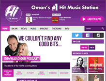 Tablet Screenshot of hifmradio.com
